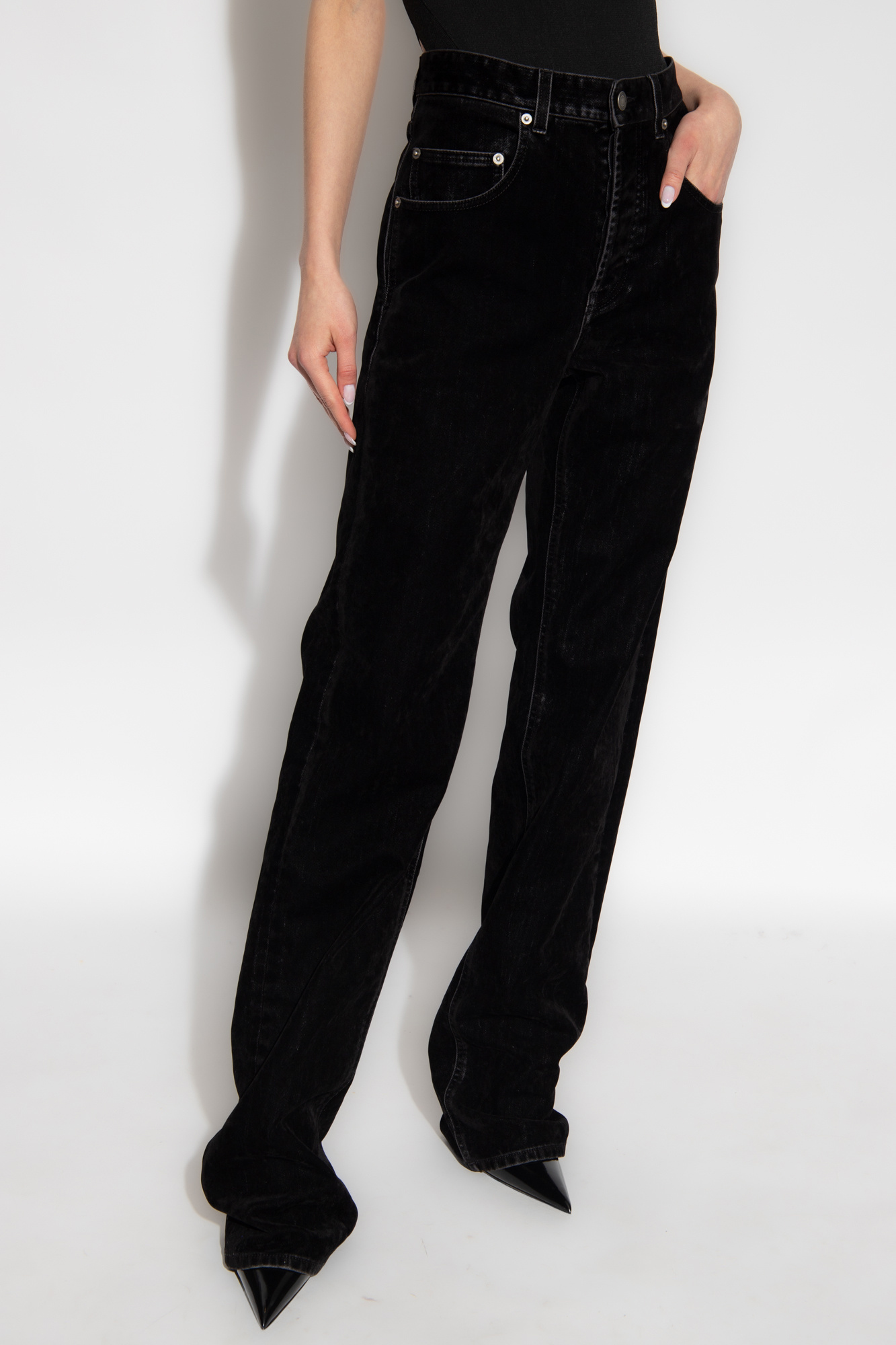 Black velvet jeans outlet ladies